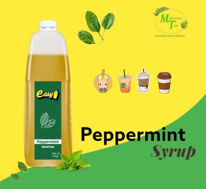 Easy Peppermint Syrup 2.5kg Lazada PH