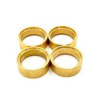 4PCS Brass Internal Beadlock Ring Clamp 1.0 Wheel Rim for FMS FCX24 1/24 RC Crawler Car Upgrades Parts