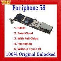 5S 64GB NoTouch 5S 64GB NoTouch 2023สินค้าใหม่ Placa-Mãe Para 100% ดั้งเดิม Icloud Grátis Logic Board De Desbloqueio Completo, Sem Touch ID, Sem Touch,Sem ID, 5S, 6 Plus, 7 Plus, 8 Plus