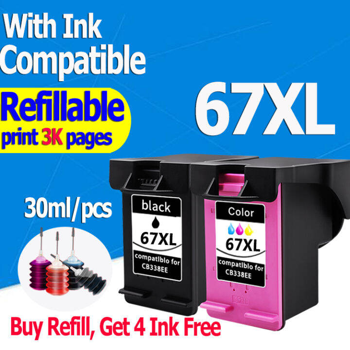 HP 67 ink cartridge HP67 ink Cartridge for HP 2752 2755 2330 2332 2722