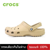 〖ของแท้พิเศษ〗 CROCS CLASSIC PLATFORM CLOG Mens and Womens Sports Sandals T035 - The Same Style In The Mall