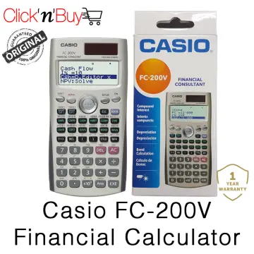 Casio fc shop 200v buy online