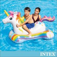 Intex Unicorn ride on แพยางเป่าลม ยูนิคอน ขนาด 1.63*86 ซม.  57552