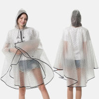 Poncho reusable กันน้ำ EVA ผู้หญิง Rain Cape เสื้อกันฝนผู้ชาย hooded Poncho สำหรับ outdoor Tourist กระเป๋าเป้สะพายหลังจักรยานขี่เขา Commander