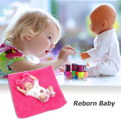 28เซนติเมตร Reborn ตุ๊กตาแกล้งเล่นซิลิโคนไวนิลเหมือนจริงตุ๊กตาทารกเอาใจของเล่นน่ารัก Reborn ตุ๊กตาทารกพันธมิตรของขวัญสำหรับทารก