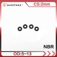 【2023】Nitrile Rubber O-Ring 50PClot Black NBR SeAlibabang CS 2mm OD55. 566.5788.591010. 51111. 51213mm O-Ring Seal Gasket Rings