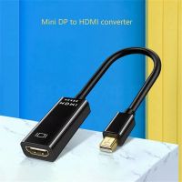 FDYE45 วิดีโอดิจิทัล ดำ/ขาว สายดิจิตอล HDMI 1.4 HDTV 4K 2K อะแดปเตอร์ที่รองรับ HDMI สาย Mini DP มินิดิสเพลย์พอร์ตเคเบิ้ล ตัวแปลง HDMI