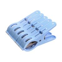 ?ยอดฮิต!! กิ๊บหนีบผ้านวม G-WARE สีฟ้า แพ็ค 5 กิ๊บหนีบผ้า CLOTH CLIP JUMBO G-WARE BLUE (1X5)