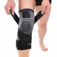 Drop Ship for Chile Sports Fitness Knee Pads Support Bandage Braces Elastic Nylon Sport Compression Sleeve for Basketball