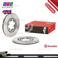 จานเบรคหน้า MAZDA MAGNUM THUNDER B2500 2.5 1981-1999 รถตู้ E1600 E2000 E2200 1980-2004 09 5957 10 BREMBO