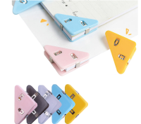 Photo Clip Solid Color Book Clip Color Page Clip Mini Color Corner Clip Transparent Book Clip Book Clip