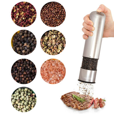 Pepper Grinder For Grinding Black Pepper Electric Pepper Powder Kitchen Accessories For Cooking Restaurants