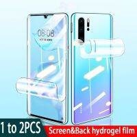 （AA NEW）1ถึง2Pcshydrogel ฟิล์ม ForP30P20 Lite Matep20pro P30pro P 30 P50ตัวป้องกันหน้าจอกระจกนิรภัย