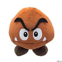 [HOT ZHLSWKCXKLKWHG 543] 18เซนติเมตรบัดดี้น้อย Goomba ยัดของเล่นตุ๊กตาการ์ตูนเกมสัตว์นุ่มตุ๊กตาเด็กของเล่นเด็กของขวัญวันเกิดตกแต่งบ้าน