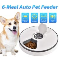 BENEDICT Detachable Anti Slip Dry Wet Food Pet Products Dog Feeding With Recorder Dogs Bowl Cat Meal Trays Dog Supplies Pet Automatic Feeder