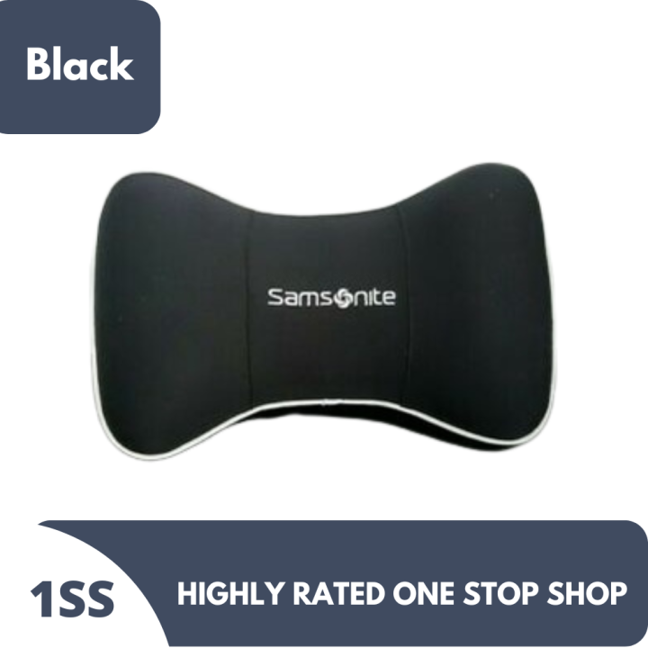 SamSonite Neck Pillow Support Cushion, Black Lazada PH