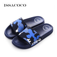 ISSACOCO 2020 Shoes Men Flip Flops Slippers Sandals Men Summer Shoes Beach Shoes Soft Beach Slippers Pantuflas Zapatilla Chinelo