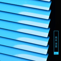 [COD] มู่ลี่ Venetian Blinds Aluminium Alloy Non-Porous Venetian Blinds Sunshade Lifting Roller Blinds Kitchenbathroom Window Printing Curtain Waterproof