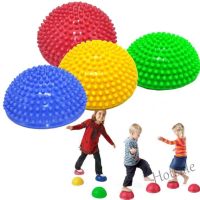 【hot sale】∏ C04 Sensory Half Stepping Ball Children Balance Ball Massager Yoga Ball Sensory Integration Balance Toys Gym Ball