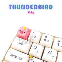 Thunderbird Pinky Keycap : ปุ่มตกแต่งคีย์บอร์ด Artisan Keycap สำหรับ Mechanical Keyboard