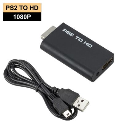 【cw】 PS2 to HDMI-compatible Converter 1080P Video Conversion Transmission Interface Game Console TV Projector ！