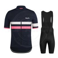 ZZOOI 2022 Mens Raphaful Bike Team Cycling Jersey Set Maillot Ciclismo Breathable Bicycle Short Sleeve Cycling Clothing