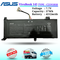 (ส่งฟรี ประกัน 1 ปี) Asus แบตเตอรี่ Asus VivoBook 14 F412DA X412FJ F412FJ A412FA F412FA F412UA C21N1818 ของแท้