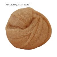 、‘】【= Baby Mohair Receiving Blanket Infants Sleeping Swaddle Wrap Newborn Photography Props Backdrop Photo Ing Accessories