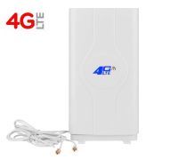 เสาอากาศ 5G 4G MIMO Dual Antenna 88dbi Signal Extension High Gain 4G LTE External Panel Antenna