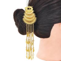 ☫♨❀ Thailand Indian Vintage Metal Chinese Chopstick Hair Sticks for Women Female Hairpins Boho Ethnic Festival Party Jewelry Gift