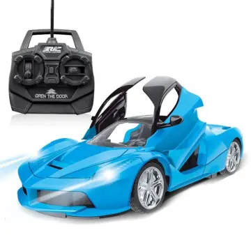 Blue lamborghini best sale remote control car