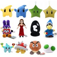 Mario Pauline Kamek Princess Peach Toadette Bullet Bill Super Star Koopa Turtle Toad Daisy Rosalina Luigi Plush Stuffed Toys