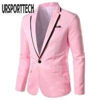 ZZOOI Mens Blazer Britishs Oversize M-5XL Casual Slim Fit Suit Jacket Formal Male Blazers Men Coat Terno Masculino Plus Size