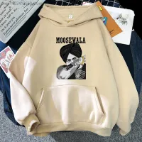 Pakaian Jalanan Hip Hop Sweter Rapper India Lengan Panjang Hoodie Pria Sidhu Moose Wala Atasan Wanita Kasual Leher-O Harajuku Size Xxs-4Xl