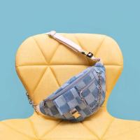 Waist Bag Women Denim Fanny Pack Ladies Messenger Bags Chain Belt Wallet Money Bag Canvas Waist Packs Travel Pouch Bag Bolsa
