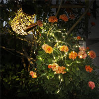 Outdoor Solar Watering Can with Lights Hanging Lantern Waterproof Garden Shower Lights Decoration Patio Yards Pathway Party