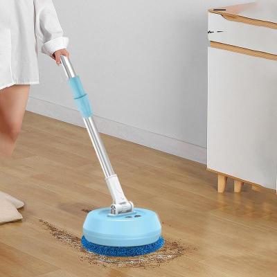 180degree Rotation Cordless Floor Cleaner Round Electric Spin Mop Detachable Handheld For Laminate/Hardwood/Tiles/Carpet Kitchen