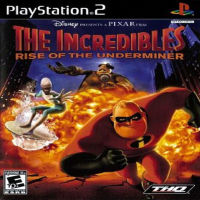 แผ่นเกมส์ PS2 Disney-Pixar The Incredibles - Rise of the Underminer