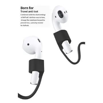 Ultra Strong Magnetic Airpod Pro Strap Anti-Lost Cord Sports Lanyard  Compatible with Airpods 3rd 2nd Generation Pro 3 2 1 (White)