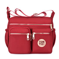 Women Oxford Crossbody Bags Travel Casual Top-handle Messenger Bag Outdoor Handbag Travel School Retro Tote Zipper Shoulder Bag