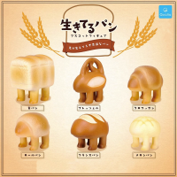 Qualia Original gashapon รูปแคปซูลของเล่นพวงกุญแจ Kawaii ขนมปังยาวฟุตอาหาร Croissant ภาษาฝรั่งเศสคำน่ารัก mininatures: