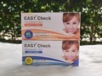 ? (จุ่ม 1 กล่อง ตลับ 1 กล่อง) ยี่ห้อ Easy Check ชุดตรวจครรภ์ ที่ตรวจท้อง (ตามรูป)  มาตรฐาน ISO 13485