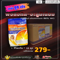 ** ขายยกลัง ** แรมโบ-ฟอส ⚡️ ฟอสอีทิล อะลูมิเนียม-Fosetyl-aluminium ( 1 kg ) ตัวช่วยเคลียร์เชื้อรา ล้างเชื้อโรคในดิน โรครากเน่า โคนเน่าต้น #อาลีเอท