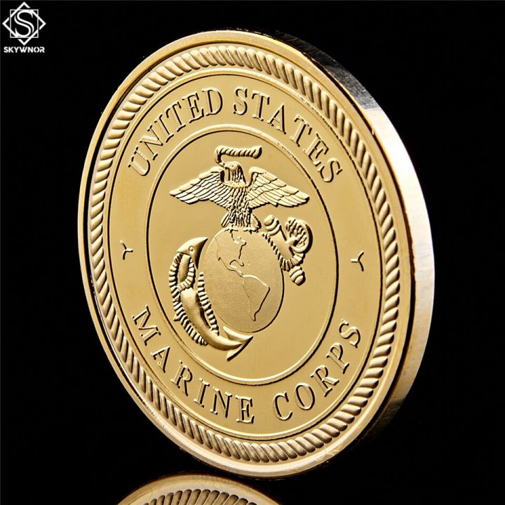 ข้อเสนอจำกัดเวลาที่กำหนดเหรียญ-usmc-us-กองทัพทะเล-corps-gold-challenge-72-virgins-matchallenge-service-เหรียญสะสม