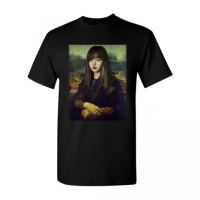 Monalisa Parody 100 Cotton Fitness Mens T-Shirt Christmas Gift เสื้อเชิ้ตแขนสั้น