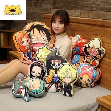 20-30cm Big Size Anime One Piece Chopper Plush Stuffed Doll Kawaii