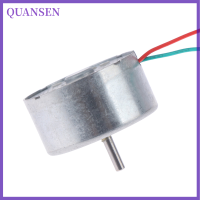 QUANSEN DC 1.5V-9V DC MOTOR Micro 300 SOLAR Motor สำหรับของเล่น DIY 2 Pins plug spacing