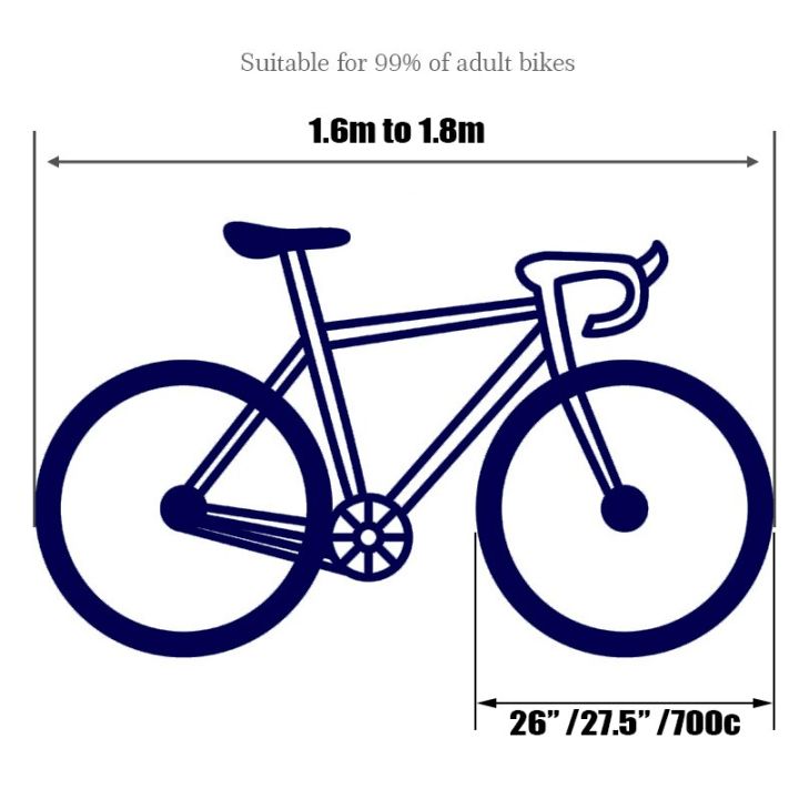 hssee-ฝาครอบป้องกันจักรยานแฟชั่นคุณภาพสูงเส้นใยยืด26-29-700c-จักรยานเสือหมอบในร่มฝาครอบกันฝุ่นอุปกรณ์รถจักรยาน