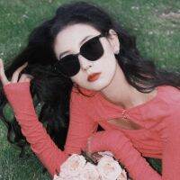 [COD] deer same style sunglasses womens summer 2022 new trendy big face slimming mens anti-ultraviolet driving