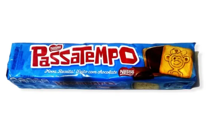 Nestlé - Passatempo - Brazilian Sandwich Cookies Chocolate - Biscoito ...